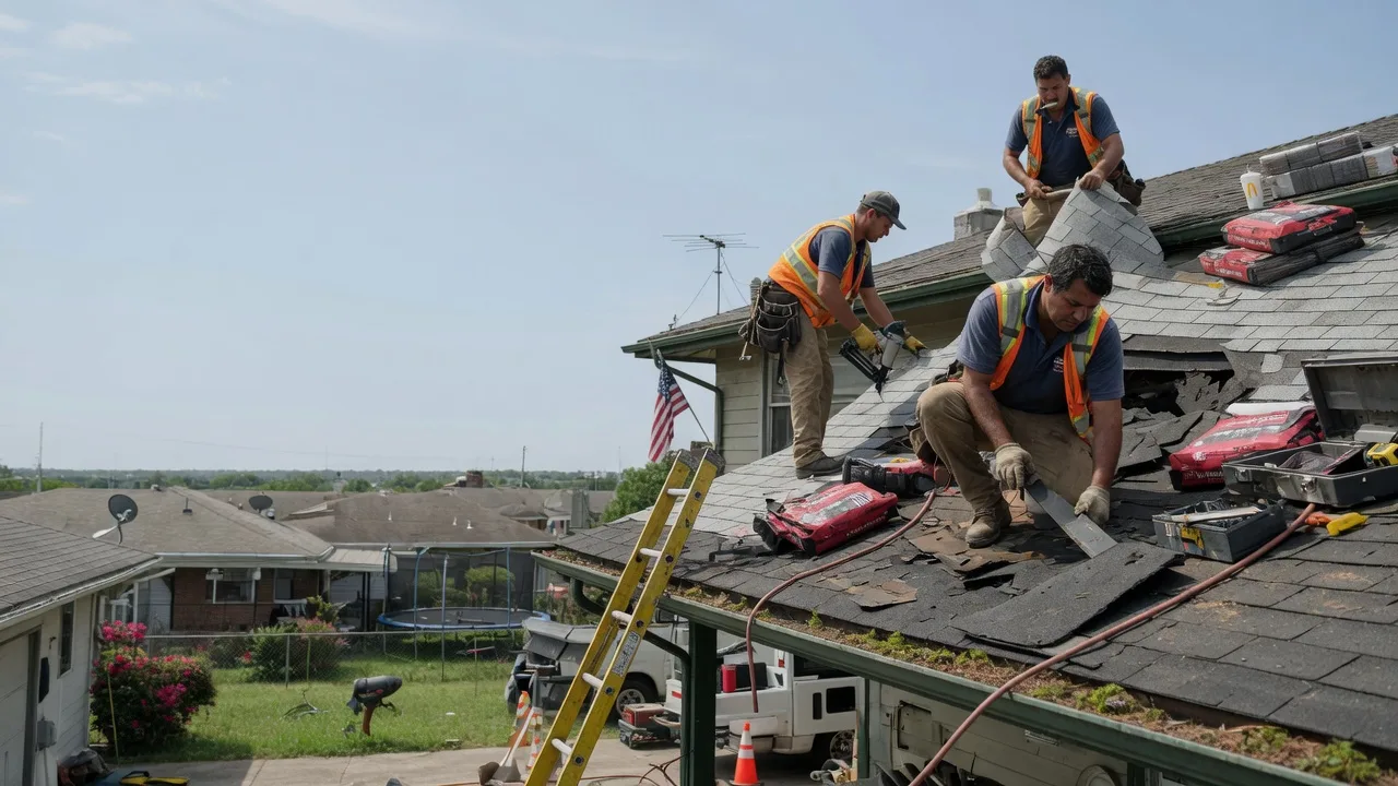Roof Repair in Grandfalls, TX near me